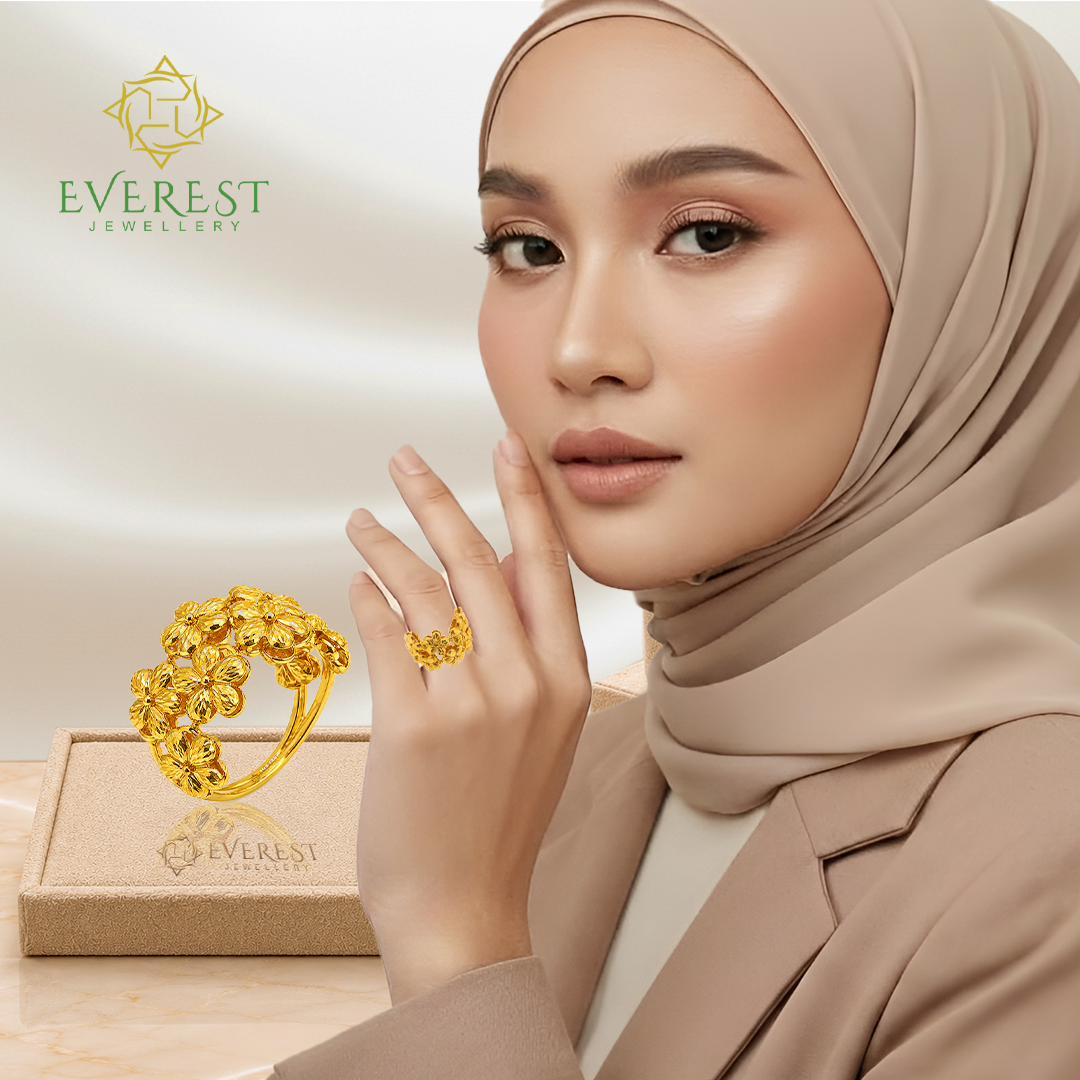 916 Flower Ring