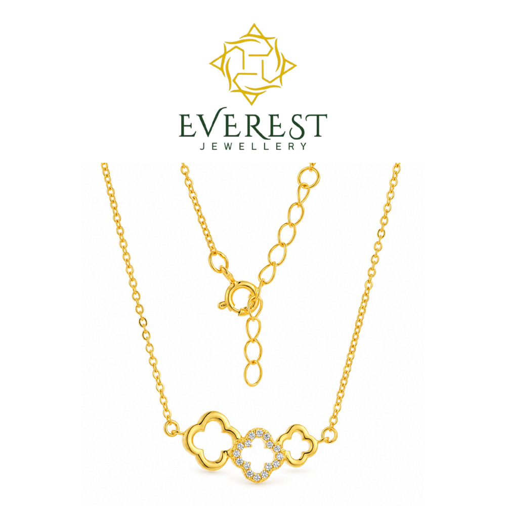 Diamond Clover Harmony Necklace(G)