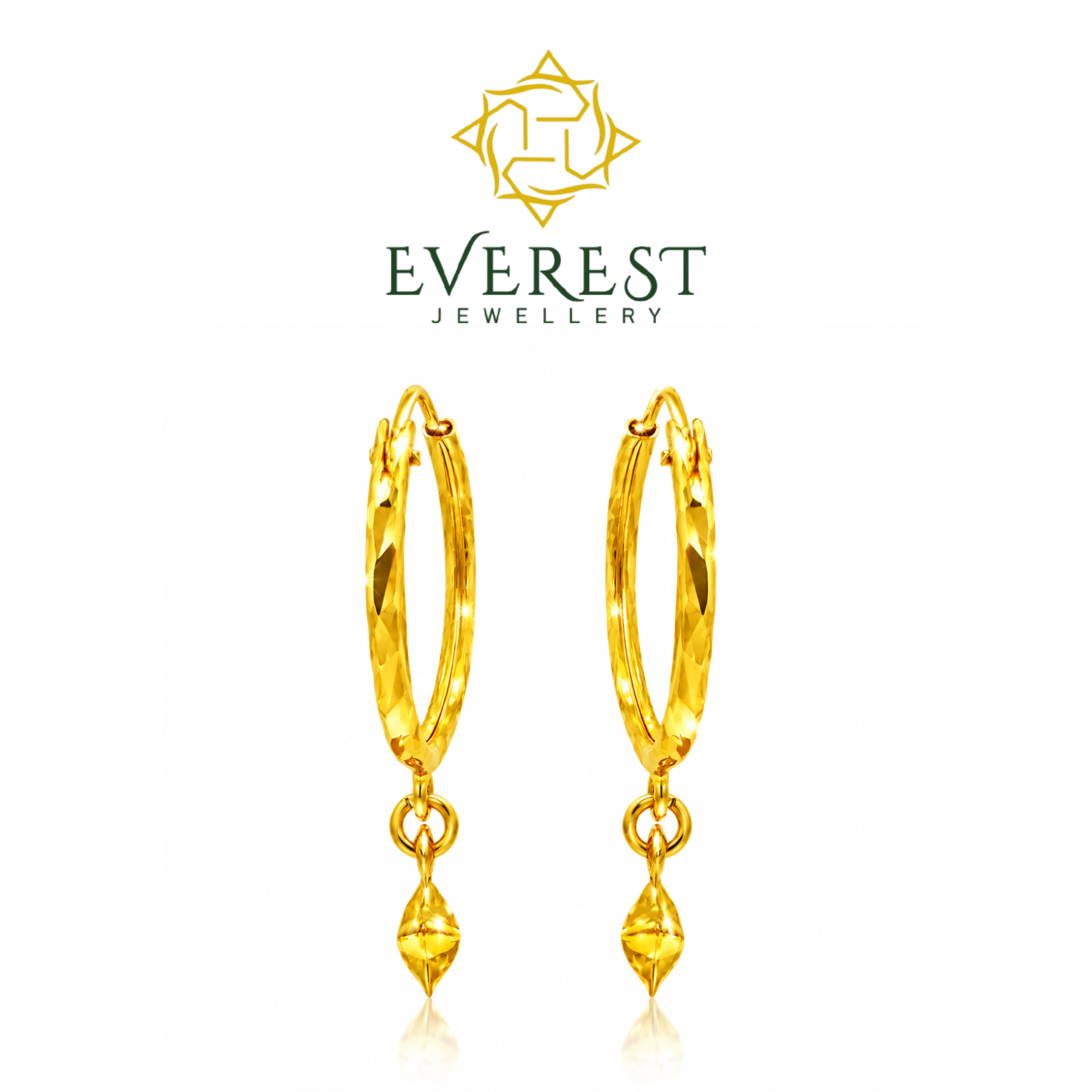 Gypsy H Star Earrings