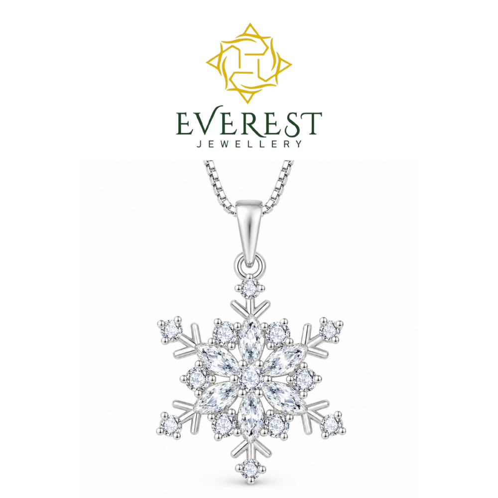 Snowflake Diamond Pendant(G)